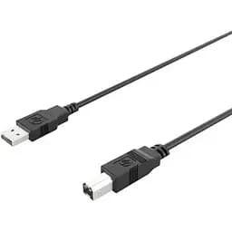 Кабель для принтера HP USB 2.0 AM/BM 1.0m (HP_DHC-PT100-1M)