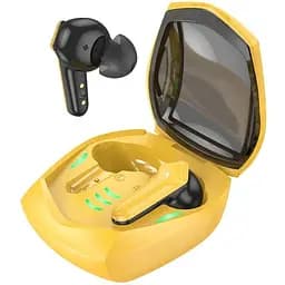 Наушники игровые TWS Hoco EW28 Magic true wireless BT gaming headset Yellow