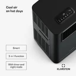 Портативний кондиціонер Klarstein Breeze Box 9K — 9000 БТЕ, інтелектуальний застосунок Б/в - мініатюра 4