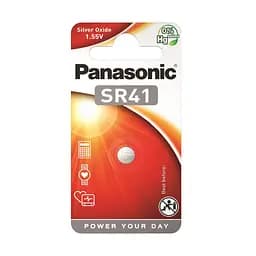 Батарейка Panasonic SR41 (392, V392, D392) Silver Oxide (SR-41EL/1B)