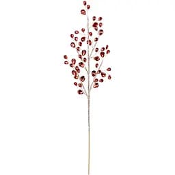 Гілочка декоративна Yes! Fun з кристалами 76 см червона (974115)