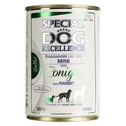 Влажный корм для собак Monge SDE Dog Mini Adult, кролик, 400 г (70060387)