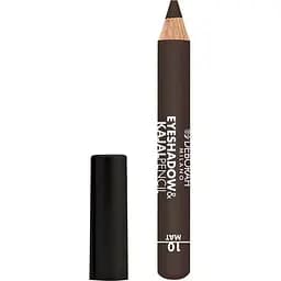 Тени-карандаш для век Deborah Milano Eyeshadow & Kajal Pencil тон 10 (Mat Brown) 2 г