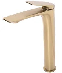Змішувач для умивальника Rea Avalon високий, brushed gold (REA-B2705) - мініатюра 3