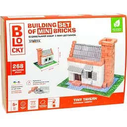 Конструктор из мини-кирпичиков Strateg Blocky Маленькая Таверна 268 элементов (31006)