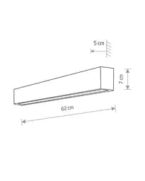 Настінний світильник Nowodvorski 7562 Straight Wall Led S - мініатюра 2