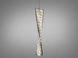Підвісний світильник LED Diasha 531/1D-400G, 15W, золото, регульована висота, для коридору та кухні