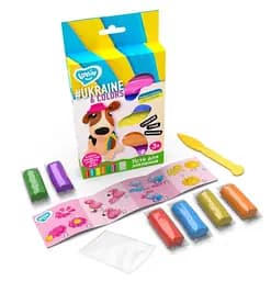Набор для лепки с тестом Ассорти 6 цветов Ukraine, TM Lovin