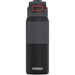 Термопляшка Kambukka Elton Insulated 750 мл чорна з червоним (11-03013) - мініатюра 2