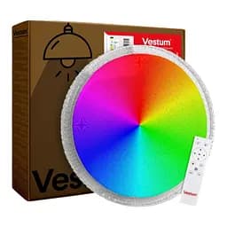 Cвітильник CRYSTAL зоряне небо 60W 395*60мм 3000К-6500К RGB з ДК