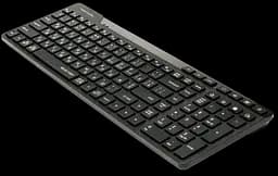Клавіатура бездротова A4Tech FBK27C AS Black - мініатюра 2