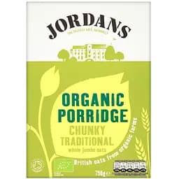 Хлопья овсяные Jordans органические 750 г