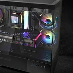 Zalman Корпус Chronix V2 без БР, 1xUSB3.0, 1xUSB2.0, 1x Type C, 2x120мм ARGB Reverse, 4x120мм ARGB, VGA 410мм, LCS ready, TG Side/Front Panel, ATX, чорний - мініатюра 8