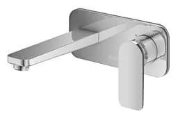 Смеситель для умывальника Kohlman Wexpo хром + Box скрытого монтажа QW185W Хром