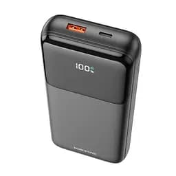 Зовнішній акумулятор із 2 кабелями Borofone BJ22A fully compatible with cable 20000mAh чорний - мініатюра 3