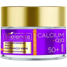 Крем для обличчя Bielenda Calcium + Q10 Концентрований мультивідновлювальний 50+, 50 мл - мініатюра 3