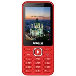 Мобильный телефон Sigma Mobile X-Style 31 Power Type-C Red (Global)