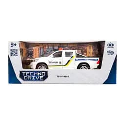 Автомодель TOYOTA HILUX Поліція KIDDISVIT KM250426 Різнокольоровий shop (6974465202511) - мініатюра 4