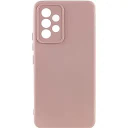 Чехол Silicone Cover Ummi Lakshmi Full Camera (AA) для Samsung Galaxy A33 5G Розовый / Pink Sand