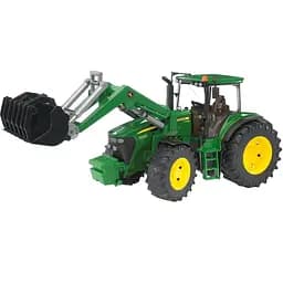 Трактор Bruder Джон с погрузчиком 1:16 (3051)