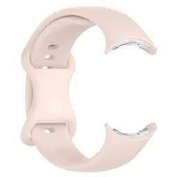 Силіконовий ремінець на смарт годинник Google Pixel Watch 41mm/2 41mm/3 41mm/4 41mm, Silicone, pink sand, зі зручною застібкою, на фітнес браслет, ArmorStandart (ARM75436) - мініатюра 2