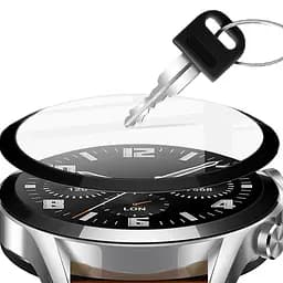 Полімерна плівка 3D (full glue) (тех.пак) для Samsung Galaxy Watch Ultra (2024-25) 47mm Чорний - мініатюра 2