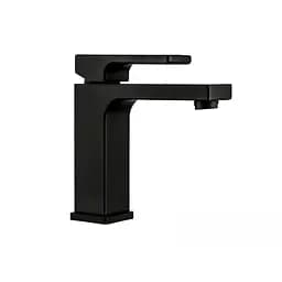 Смеситель для умывальника черный Gappo G1017-6 1/8 Черный матовый