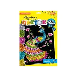 Набір для творчості мозаїка з паєток "Павич" Апельсин НТ-28-14