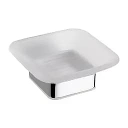 Мильниця Bemeta Via скляна 135008022, Білий