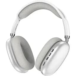 Наушники Borofone BO22 Elegant BT headphones беспроводные накладные серебристые