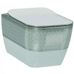 Унитаз подвесной с функцией биде Idevit Halley 3206-2605-1201, Серый