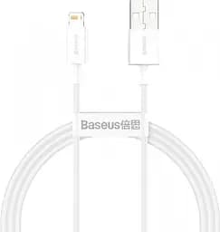 Кабель Baseus Superior Series Fast Charging Data Cable USB to Lightning 2.4A 1.5m CALYS-B02 White