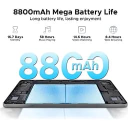 Планшет Doogee Tab E3+ 8/256GB LTE Crest Blue Global EU [159391] - мініатюра 4