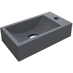 Умивальник Miraggio Faro mirastone gray 0000984, Сірий