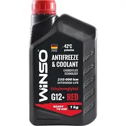 Антифриз Winso Antifreeze & Coolant Red -42°C червоний G12+, 1 кг (880920)