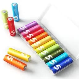 Батарейки Xiaomi Rainbow Battery 10 Grain AA (NQD4000RT) (Уцінка)