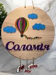 Іменне дитяче панно 