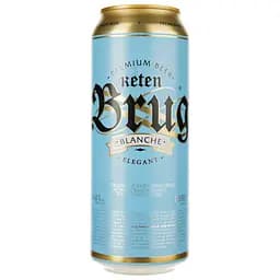 Уцінка. Пиво Keten Brug Blanche Elegant, світле, 4,8%, з/б, 0,5 л (890782) 