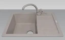 Кухонна мийка Adamant Anila 645x495x200 terra 100001389, Тера - мініатюра 2