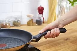 Tefal Сковорода Tefal Comfort Max, 20см, нержавіюча сталь, бакеліт, чорний - мініатюра 5