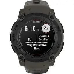 Смарт-годинник Garmin Instinct E 40mm Black with Charcoal Band (010-02932-00) - мініатюра 2