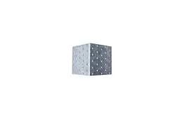 Кутник меблевий перфорований Apro 100 x 100 x 100 x 2 мм (в упаковці 5 шт.) - мініатюра 3