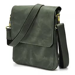 Чоловіча шкіряна сумка через плече TARWA 25х24х5 см sum0025357