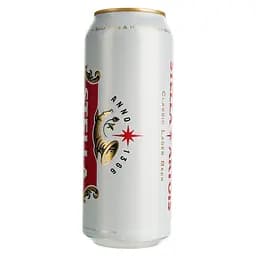 Пиво Stella Artois, світле, 5%, з/б, 0,5 л (64712) - мініатюра 2