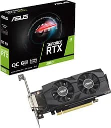 Відеокарта GeForce RTX 3050 6GB Asus LP Brk OC (RTX3050-O6G-LP-BRK)