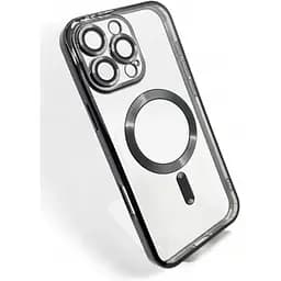 Чохол-накладка BeCover TPU Chrome Case (MagSafe) для Apple iPhone 16 Pro Black (712080) - мініатюра 2