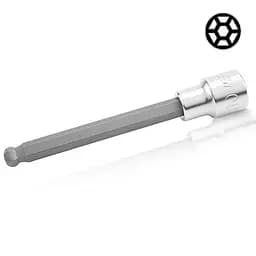 Насадка шестигранник HEX TOPTUL 6 мм 140 мм 1/2" з кулею BCSA1606