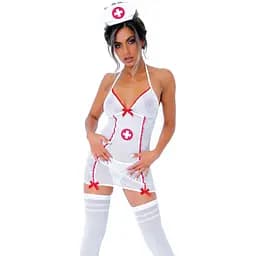 Костюм медсестри Daring Intimates Hot Nurse Roleplay Set L/XL (білий)
