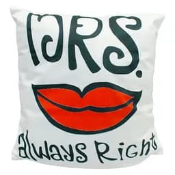 Наволочка Mrs. Always Right