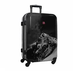 Валіза маленька під ручну поклажу Swissbrand Verbier (S) ABS-пластик Black (SWB_LHVER001S)